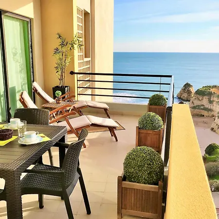 Myocean Luxury L Huge Panoramic Sea View Balcony & Private Garage Apartment Portimao