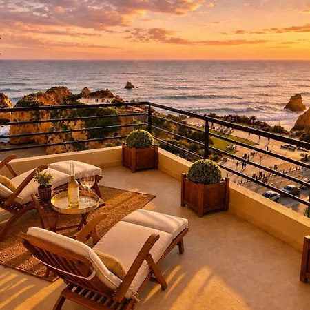 Myocean Luxury L Huge Panoramic Sea View Balcony & Private Garage * Portimao