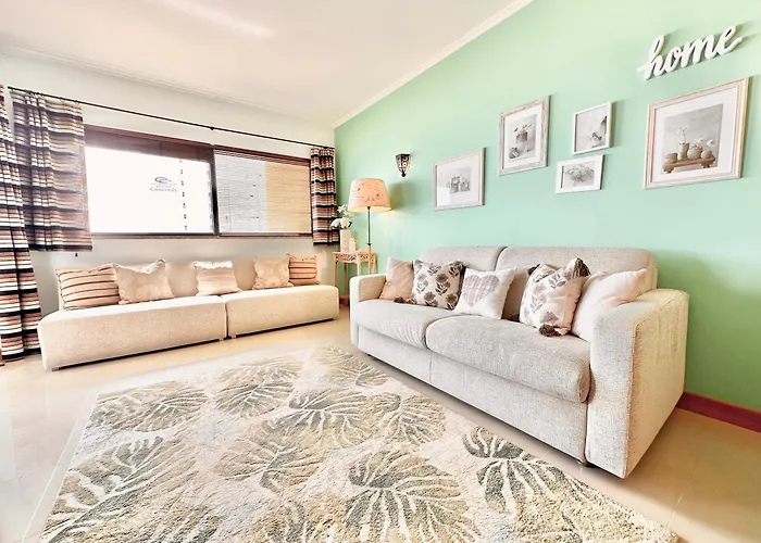 Lejlighed Beachfront Luxury - Sea View Balcony, Private Garage, Wifi, Ac Portimão